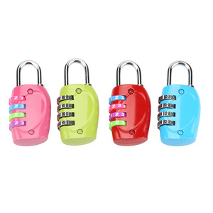 กุญแจล็อคแบบผสม 4 หลัก ตัวล็อคโลหะแบบกลไก HB15 โลหะผสมสังกะสี สามารถตั้งรหัสใหม่ได้ สำหรับกระเป๋าเดินทาง ตู้ล็อกเกอร์ในโรงยิม ป้องกันการโจรกรรม - Product Image 2