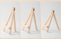 Großhandel Langlebige Multifunktionale A-Rahmen Kunst-Präsentationsständer Holz-Ständer für Malerei