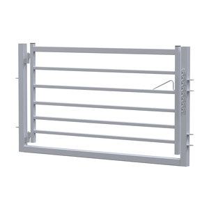 COWAN Farm Yard Farm Equipment Portable Yard Panels <strong>Galvanised</strong> 6 <strong>Rail</strong> 40 X 40 Livestock Panels Cowan Company - Product Image 2