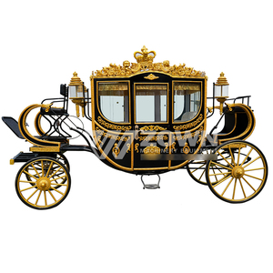 Calèche royale électrique de luxe de haute qualité pour mariage, calèche royale électrique de loisir de haute qualité - Product Image 3