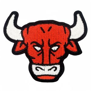 แผ่นปะผ้าปักลายการ์ตูนสีแดงแบบรีดร้อนสำหรับตกแต่งกีตาร์ เสื้อผ้า และอุปกรณ์คอมพิวเตอร์ - Product Image 5