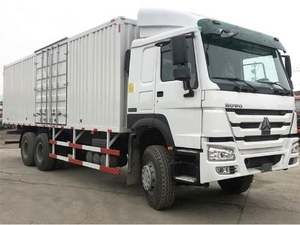 Dijual kotak kargo Van SINOTRUK HOWO 6x4 yang dipakai tugas ringan - Product Image 5