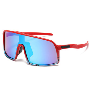Lunettes <span class=keywords><strong>de</strong></span> <span class=keywords><strong>soleil</strong></span> sportives unisexes haut <span class=keywords><strong>de</strong></span> gamme pour enfants, vente en gros, protection UV400, avec logo - Product Image 2