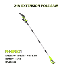 Scie à perche télescopique sans fil ZOMAX 21V sans balais, 1,6-2,1 m, pour la taille des arbres, des jardins et des vergers - Product Image 2