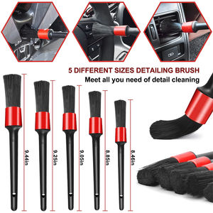 <strong>Best</strong> Seller <strong>Car</strong> Interior Cleaning Tools <strong>Kit</strong> Long Handle PP Plastic Detailing Brush Effective <strong>Cleaner</strong> - Product Image 2
