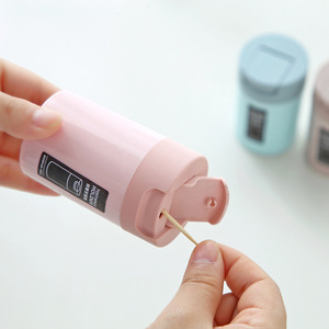 Toothpick Holder Plastic Portable <b>Flip</b> <b>Top</b> For Home Restaurant Hotel Use - Product Image 4