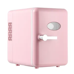 Nuevo diseño 4L Refrigerador de coche Mini Refrigerador cosmético Mini refrigerador portátil para el cuidado de la piel