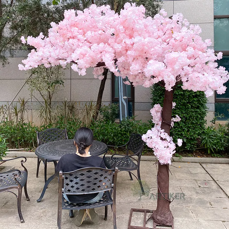 Sakura arbre grande arche artificielle fleurs de cerisier arbres pour pièce maîtresse de mariage