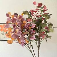 Dekorasi bunga daun Bodhi lintas batas, untuk tata letak adegan pernikahan dengan desain realistis canggih