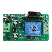 3000m longue portée DC 12V 2CH RF système de commutateur de télécommande sans fil 433 émetteur-récepteur à 2 touches