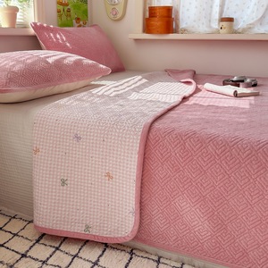 Copriletto trapuntato in cotone e velluto ad alta temperatura con sabbia di alta qualità copriletto trapuntato copriletto singolo pezzo di biancheria da letto - Product Image 2