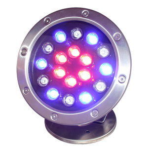 Projecteur led étanche conforme à la norme DMX512, <span class=keywords><strong>spot</strong></span> lumineux submergé pour un étang, 18x15x1W - Product Image 2