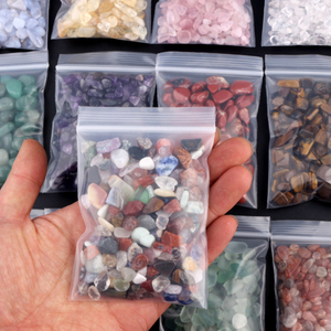 Vente en gros de pierres naturelles polies en vrac, paquet de graviers de cristal de guérison pour la décoration de la maison - Product Image 5