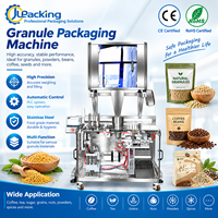 Machine d'emballage horizontale multifonctionnelle entièrement automatique pour granulés, machine d'emballage de sachets préformés