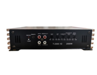 Amplificateur de voiture universel, chaîne à boutons de contrôle, nouveauté, qualité OEM, garantie originale, séparation de distance, modèle de tension, interférence longue durée