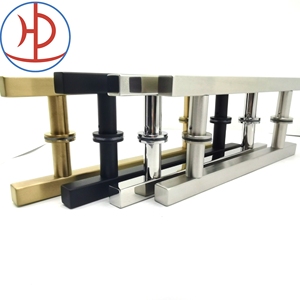 8 Inches Tắm Cửa Phần Cứng Thang Kéo Trở Lại Trở Lại Cửa Kính Xử Lý - Product Image 2