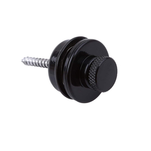Botón negro Straplocks Cerradura de correa de <span class=keywords><strong>guitarra</strong></span> eléctrica para acústica Folk Classic Bass <span class=keywords><strong>Guitarra</strong></span> Botón Parte Correa - Product Image 3