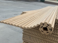 Panneaux muraux cannelés en bois massif de chêne super flexible Revêtement mural décoratif nervuré par vague 3d pour l'intérieur/la décoration de meubles