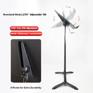 MUS059 Yinyu DDP RTS Soporte Grande de Aluminio para Conductor con Postes Telescópicos Dobles para Actuaciones de <span class=keywords><strong>Orquesta</strong></span> <span class=keywords><strong>Sinfónica</strong></span> - Product Image 4