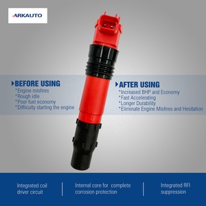 ARKAUTO BOBINE D'ALLUMAGE EFI Rouge HAUTE Énergie 129700-4580 129700-5350 POUR <span class=keywords><strong>KAWASAKI</strong></span> ZR1000 Ninja 650 Versys 650 Z750 Z250 - Product Image 3