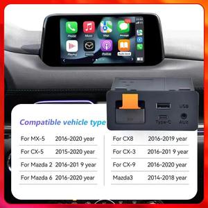 Caja Inalámbrica <span class=keywords><strong>CarPlay</strong></span> para <span class=keywords><strong>Mazda</strong></span> con Pantalla de Proyección en el Tablero, Reproducción de Música y Carga Rápida - Product Image 4