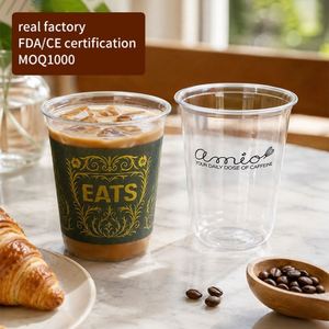 Gobelet à café jetable multicouche 14 oz format expresso, design symétrique, extra-résistant pour événements d'entreprise et salles de réunion - Product Image 1