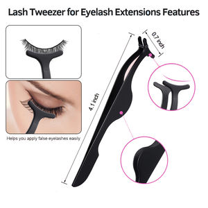 Kit de recourbe-cils ensemble de recourbe-cils avec pince à sourcils vente en gros - Product Image 3