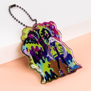 Móc Khóa Acrylic Lấp Lánh Nhựa Epoxy Ba Chiều Dễ Thương Hoạt Hình Tùy Chỉnh - Product Image 1