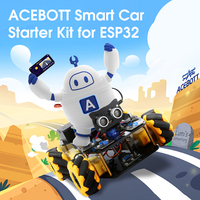 Kit de inicio programable de Robot de coche inteligente para Arduino ESP32 Proyecto de programación electrónica STEM codificación de Ciencia Educativa