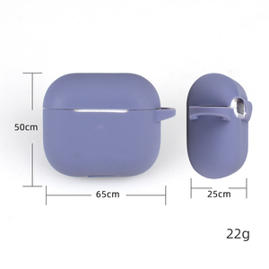 <span class=keywords><strong>เคส</strong></span>ซิลิโคนสำหรับหูฟัง airpod Gen <span class=keywords><strong>3</strong></span><span class=keywords><strong>เคส</strong></span><span class=keywords><strong>ชาร์จ</strong></span>พร้อมพวงกุญแจแบบมีตะขอสำหรับ airpod <span class=keywords><strong>3</strong></span><span class=keywords><strong>เคส</strong></span> - Product Image 3