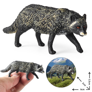 Figura de Juguete de Simulación de Animales de la Selva Tropical, Modelo de Animales Silvestres Transfronterizos yxs, Figura de Civeta <span class=keywords><strong>Africana</strong></span> Sólida para el Desarrollo Cognitivo Infantil - Product Image 5