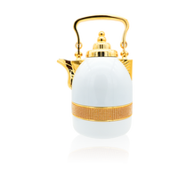 Fiole à vide isolée de grande capacité de luxe or rose verre arabe café Thermos personnalisable Logo Design cadeaux d'affaires eau