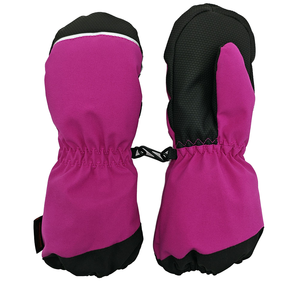 Usine personnalisée mode Style tendance imperméable coupe-vent respirant hiver Ski snowboard gants <span class=keywords><strong>mitaines</strong></span> pour femmes enfants - Product Image 1