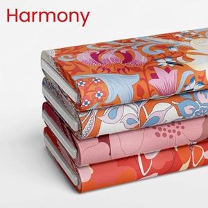 Tissu de luxe en coton italien doux, imprimé floral personnalisé, tissu de boutique pour robe, tissu à broder, dentelle à broder - Product Image 4