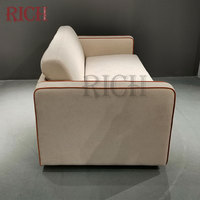 Meubles de salon populaires, canapé-lit moderne, canapé-lit pliable simple ou double, canapé convertible à double usage, style européen, canapé-lit beige