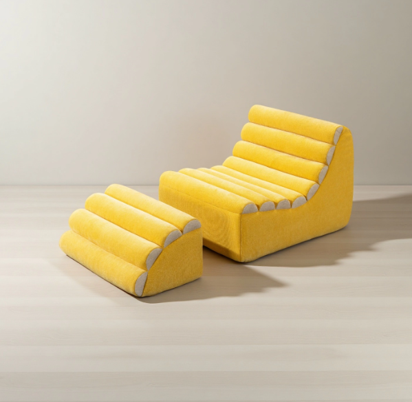 Bright yellow