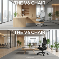Nouvelle Chaise de Bureau Exécutive en Maille Ultra Confortable, Pivotante, Ergonomique et Inclinable pour le Travail et les Réunions