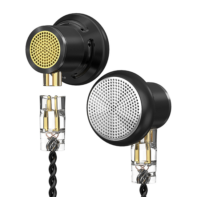 ND DTS Flat Head Wired Headphones 3.5mm Interface HIFI Subwoofer Mobile Game Chicken Earplugs Fever Metal ANC Custom Fit