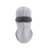 Pasamontañas 100% Algodón - Impresión de Logotipo Personalizado por Transferencia de Calor, Resistente al Viento, para Invierno, Motociclismo, Deportes al Aire Libre, Unisex