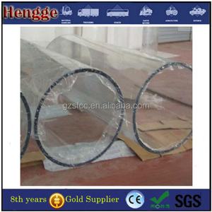 Tube en acrylique transparent de 40 pouces de diamètre intérieur et de 9 pieds de longueur, d'une épaisseur de 1,5 à 2 pouces. - Product Image 2