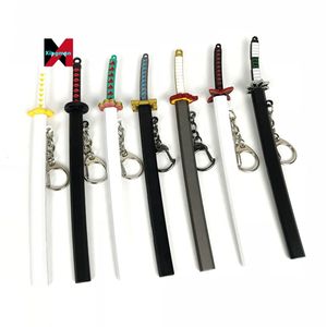 Juguete De Katana Catanas Espada Venta caliente 17Cm Demoned a Slayer Cosplay Kamado Tanjirou Agatsuma Zenitsu Metal Toy Anime Sword - Product Image 1