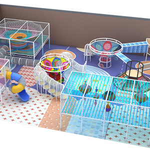 Equipo de Juego Infantil Personalizado, Parque Infantil Interior con Temática de Carretera Urbana, con Tobogán, Piscina de Pelotas, para Centro de Entretenimiento Familiar en Centro Comercial - Product Image 6
