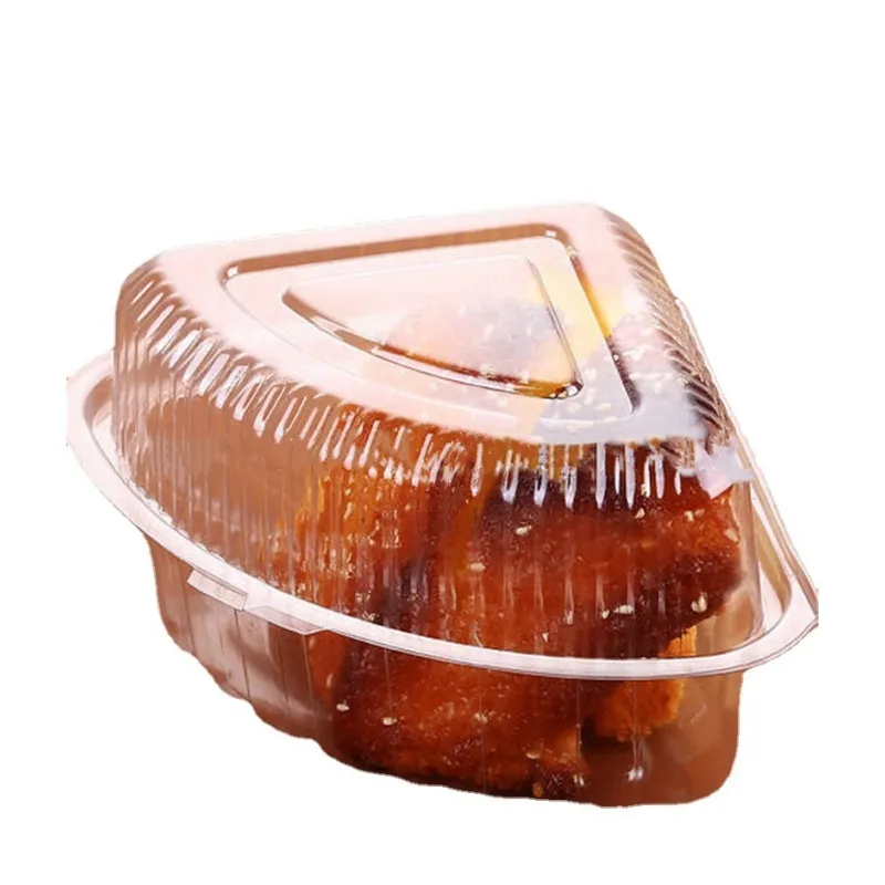 Assiettes de service alimentaire Récipients micro-ondables en plastique Plateau à fruits Boîtes carrées avec couvercles