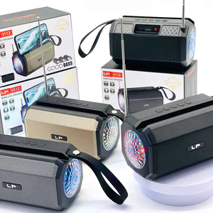 Altavoz Inalámbrico Portátil con Luces de Baile LP-V112, Altavoz Estéreo con Subwoofer, Sonido HiFi, Supergraves, <span class=keywords><strong>Radio</strong></span> FM/TF/USB/Luces - Product Image 5