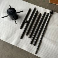 Penetrómetro de Cono Dinámico con Martillo SPT de 63.5 kg para Pruebas de Capacidad de Carga de Cimentaciones, Equipo de Prueba de Sondas
