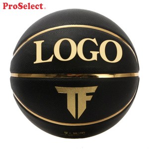 Proselect गोल्ड गर्मी हस्तांतरण लोगो भयानक ग्लोब काले बैलोन Basketballs - Product Image 3