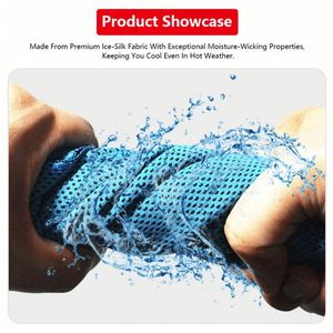 Toalla Deportiva de Microfibra con Logotipo Personalizado, Suave y Transpirable, Enfriamiento Instantáneo, para Yoga, Running, Ejercicio, Golf - Product Image 3