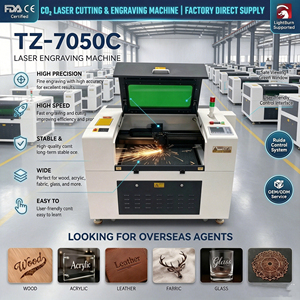 7050CO2 Laser Engraving <b>Cutting</b> <b>Machine</b> Ruida Controller Wood <b>Stone</b> Crysta Non-Metal Engraving DXF PLT Supported Agent OEM Price - Product Image 1