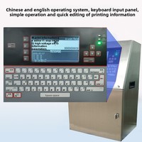 Imprimante jet d'encre à petits caractères, codeur de codes/étiquettes, dateur, cartouche d'encre originale, agent de dilution et de nettoyage pour encre et solvant – Vente directe usine