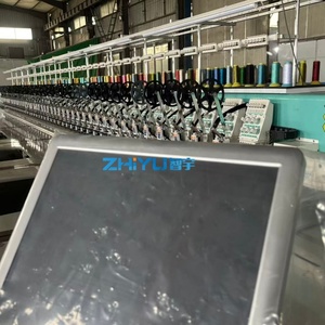 Machine à broder plate automatique ZHIYU informatisée à 48 têtes et 6 aiguilles, haute vitesse 1500 tr/min, avec dispositif de paillettes simples <span class=keywords><strong>OLH</strong></span> - Product Image 2